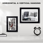 Wall Gallery Photo Frame for Tabletop Display and Wall Mounting Décor