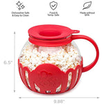 Micro Pop Microwave Popcorn Popper With Temperature Safe Glass