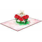 3D Greeting Pop Up Valentines Day Card