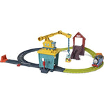 Motorized Toy Train Set Fix Em Up Friends With Carly The Crane