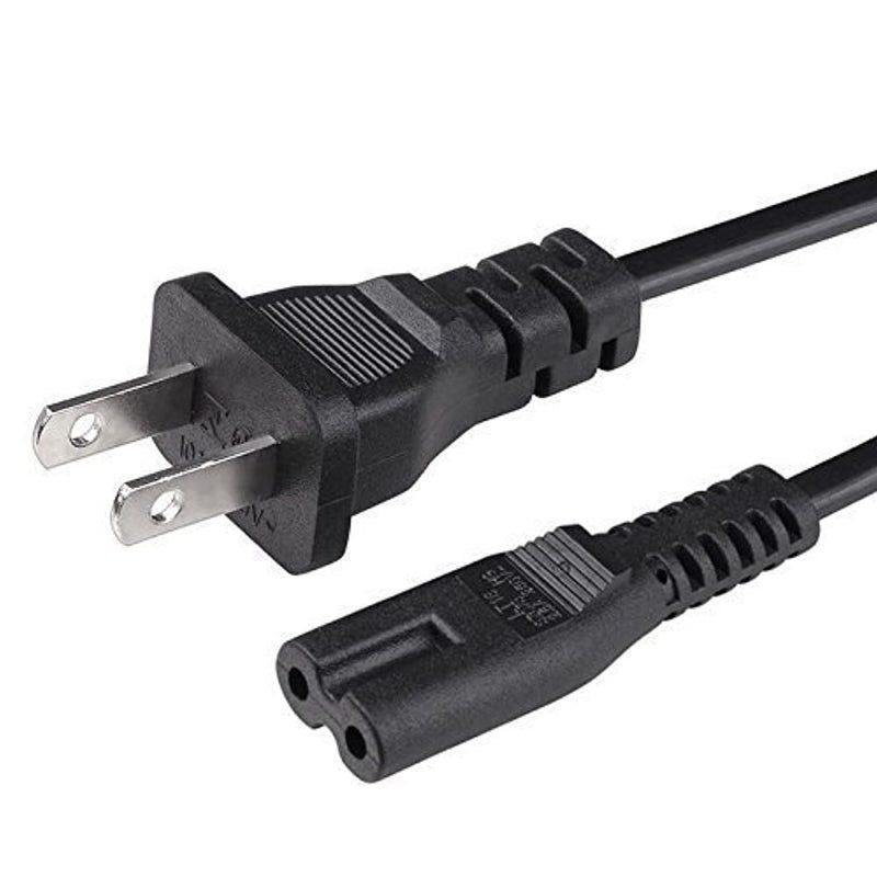 [UL Listed] OMNIHIL 5 Feet Long AC Power Cord Compatible with DYNEX DX-22LD150A11 LCD TV DVD Combo Power Supply Cord