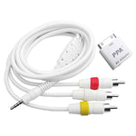 Direct Access Tech Premium Audio Video Rca Composite Cable Adapter For Ipod 3088