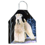 Carolines Treasures Ss8364Apron Starry Night Wheaten Terrier Soft Coated Apron Large Multicolor