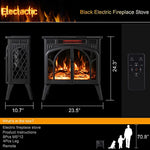 24Inch Electric Fireplace Stove