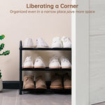 Adjustable Shoe Shelf Storage Organizer