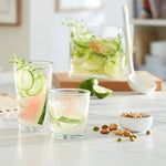 Preston 16 Piece Tumbler And Rocks Glass Set