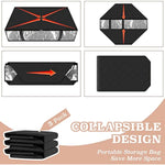 Under bed Storage Containers With Durable Handles For Clothes, Bedding and Toys
