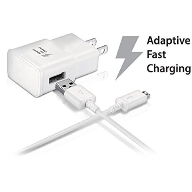Samsung Galaxy Tab S2 9 7 Adaptive Fast Charger Micro Usb 2 0 Cable Kit True Digital Adaptive Fast Charging Uses Dual Voltages For Up To 50 Faster Charging