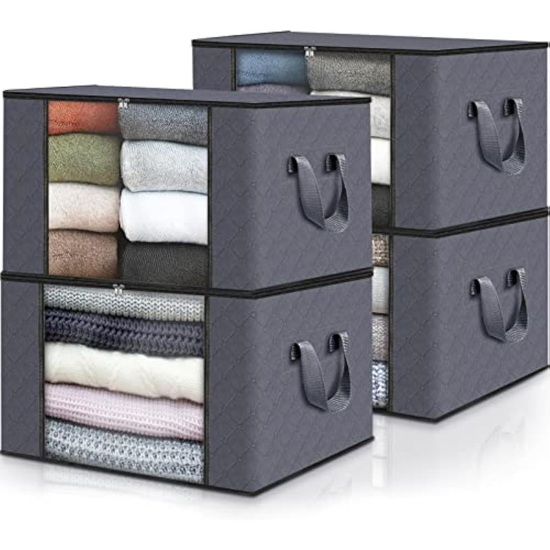 Organization and Storage Bags with Lids and Handle