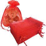 Organza Drawstring Gift Bag For Valentine Day