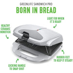 Electric Panini Press Grill And Sandwich Maker