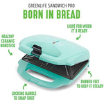 Electric Panini Press Grill And Sandwich Maker