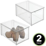 Plastic Stackable Closet Storage