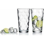 Drinking Glasses Set Of 4 Highball Glass Cups Bar Glasses