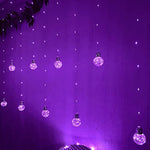 Led Curtain Ball String Lights With Remote