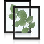 Elegant Double Sided Glass Floating Pictures Frames