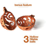 Christmas Ball Ornaments Set With Different Contrast Colors