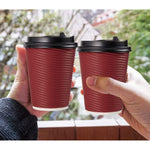 80 Pack Three Layer Insulated Coffee Cups With Lid And Straws For Parties Picnic And Travel