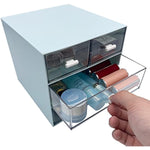 Desk Organizer with 4 Drawers, Sundries Storage