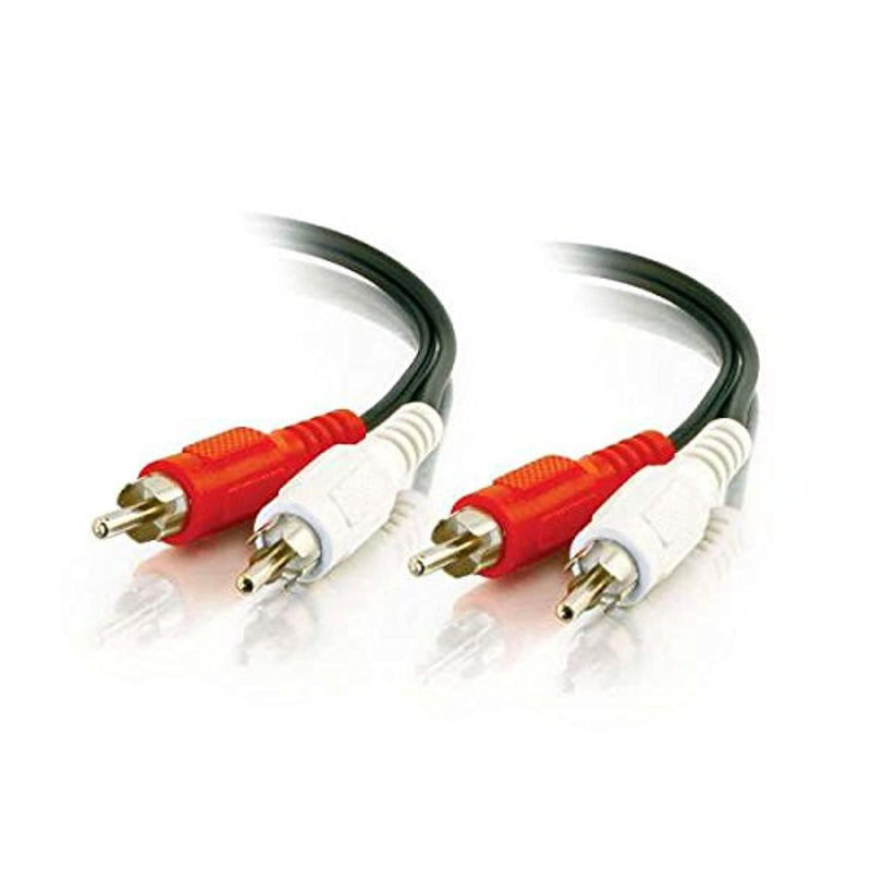 C2G 40464 Value Series Rca Stereo Audio Cable Black 6 Feet 1 82 Meters