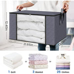 Organization and Storage Bags with Lids and Handle