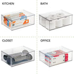 Plastic Stackable Closet Storage