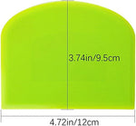 Dogh Scraper Plastic Pastry Cutter For Cake Baking