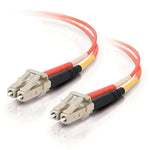 C2G Cables To Go 36335 Lc Lc Lszh Duplex 50 125 Multimode Fiber Patch Cable 5 Meters Orange