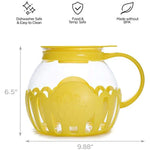 Micro Pop Microwave Popcorn Popper With Temperature Safe Glass