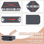 Under bed Storage Containers With Durable Handles For Clothes, Bedding and Toys