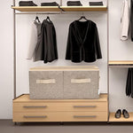 Shoe Organizer Closet Storage Solution with Clear Cover