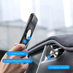 Magnetic Car Mount 360A Rotation Air Vent Cell Phone Holder Car Phone Holder Compatible With All Smartphone2 X Black