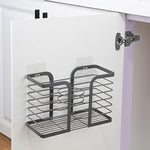 Bathroom Hair Styling Tools Organizer Basket for Hair Dryer, Flat Iron, Curling Wand