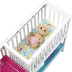 Skipper Doll Baby Doll Crib 10 Accessories