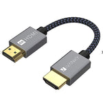 Hdmi Cable 4K 1Ft Ivanky 18Gbps High Speed Hdmi 2 0 Cable 4K Hdr Hdcp 2 2 1 4 3D 2160P 1080P Ethernet Braided Hdmi Cord 32Awg Audio Returnarc Compatible Uhd Tv Blu Ray Monitor