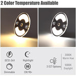 12V LED Interior Lighting Dimmable Disk Light for RV, Camper Van, Travel Trailer & Truck