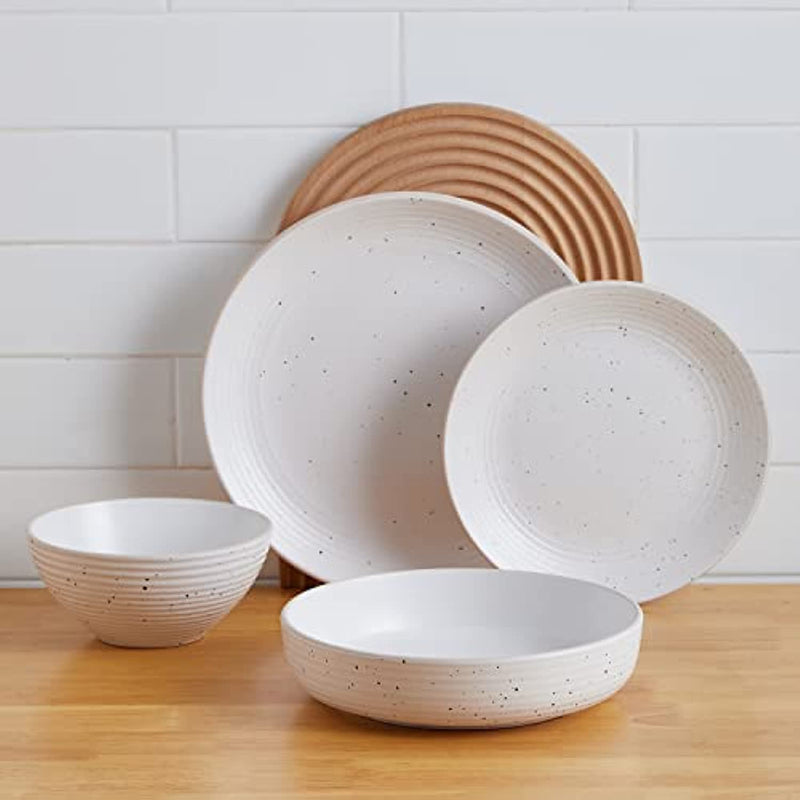 Stone Lain Lauren Stoneware Dinnerware Set 16 Piece Service For 4