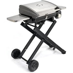 Roll Away Gas Grill Stainless Steel 27 3