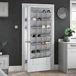 Large Fabric Pockets Hanging Shoe Rack