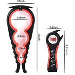 5 In 1 Multi Function Can Opener Ergonomic Multifunctional Kitchen Tools Set For Weak Hand