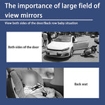Universal 12 Inch Car Interior Panoramic Convex Rearview Mirror