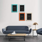 Modern photo frame with HD Real Glass, Family Friends Gift for Halloween and Christmas, Wall Mounted or Tabletop Display