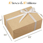 10 Pack Gift Boxes for Wedding, Birthday, Baby Shower, Anniversary, Graduation, Christmas