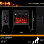 24Inch Electric Fireplace Stove