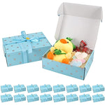 9x6x4 White Decorative Gift Wrap Boxes with Lids for Girl Him, Her Presents