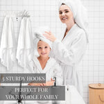 Aesthetic Bathroom Towel Rack for Wall Mount – Space Saving and Easy to Install
