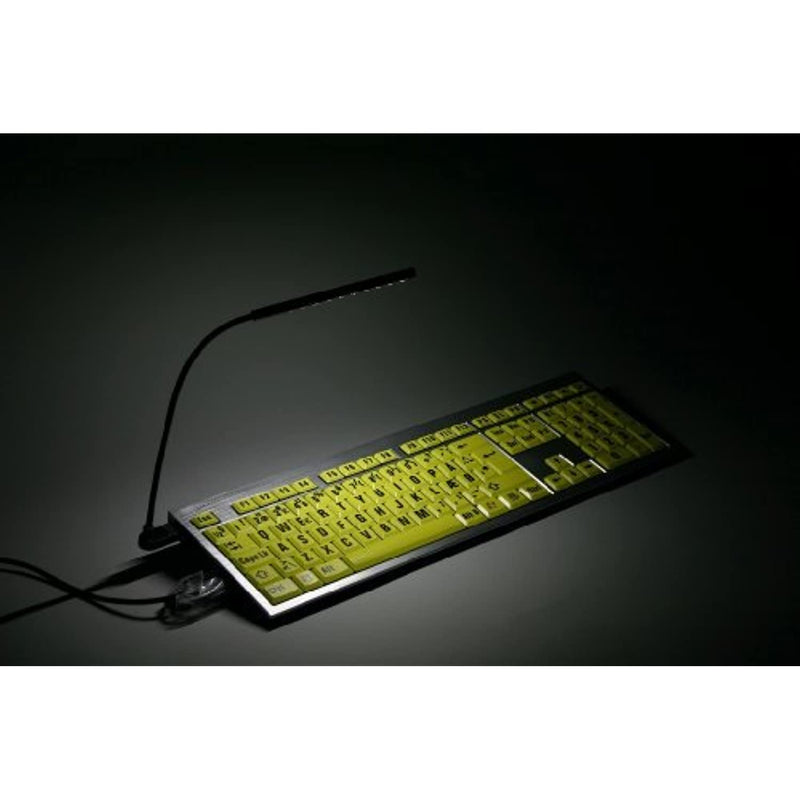 Logickeyboard Logiclight Keyboard Lamp Black 1