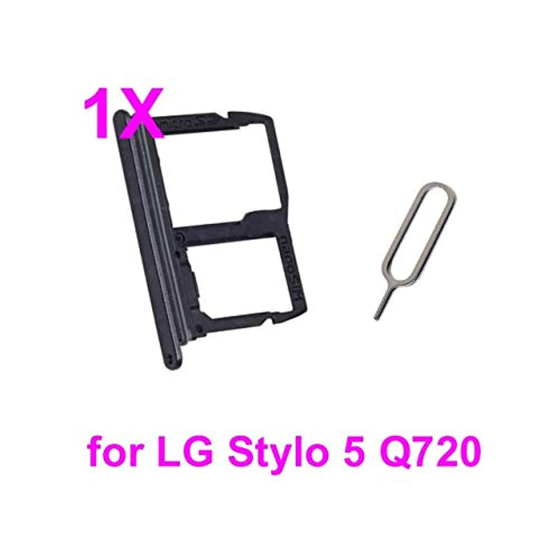 Phonsun Sim Tray Holder For Lg Stylo 5 Q720Ps Q720Cs Q720Ms Q720Ts Q720Us Q720Vs Q720 Black