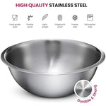 Stainless Steel Mixing Bowl Set Of 6