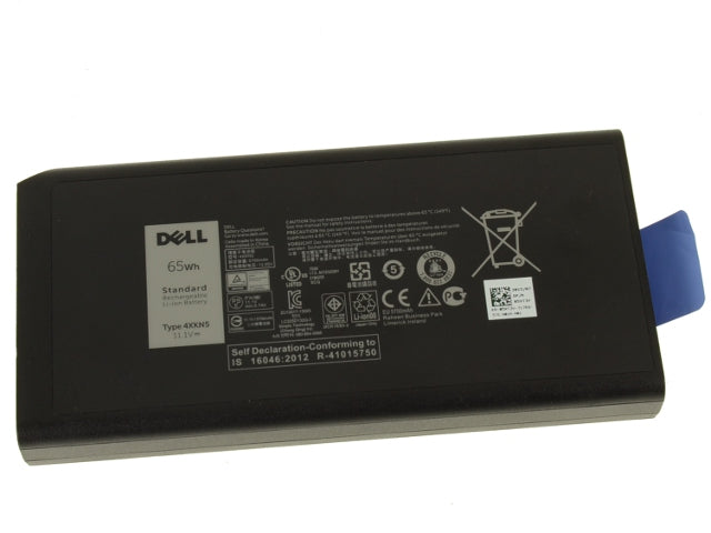 New OEM Dell Latitude 14 Rugged 5404 7404 6-cell 65Wh 4XKN5 Laptop Battery